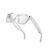 White ??transparent lenses??